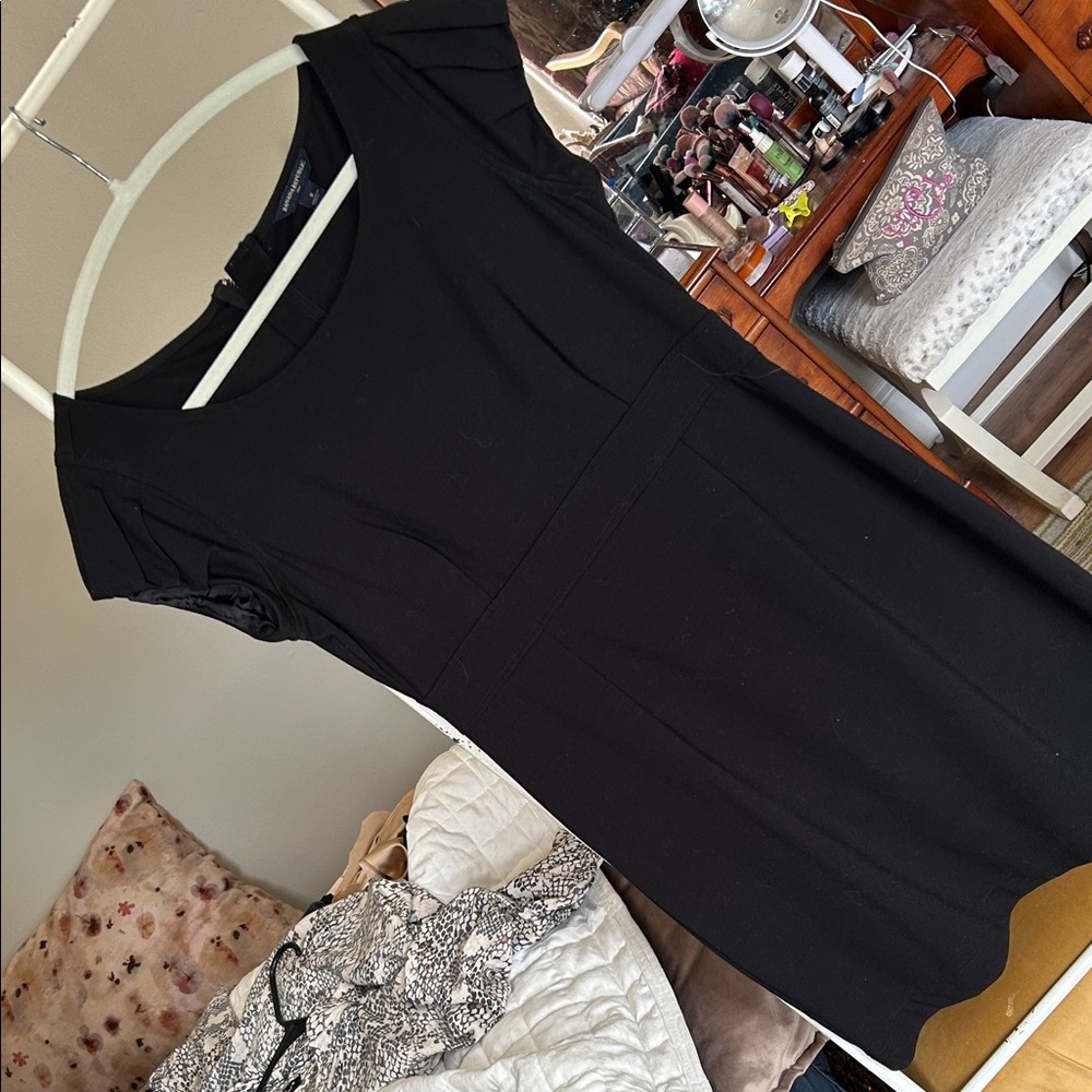 Banana Republic Classic Black Midi Dress
